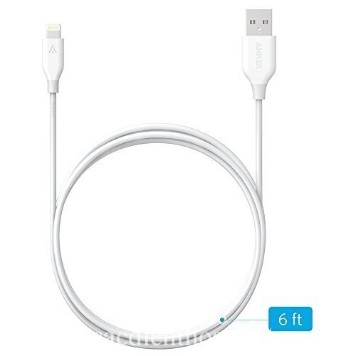 Anker PowerLine Lightning 1.8m White