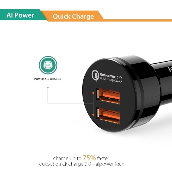 sạc tô tô aukey cc-t6