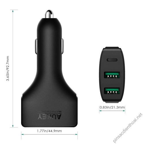 sac-xe-hoi-sac-o-to-AUKEY CC-Y3-qc3.0