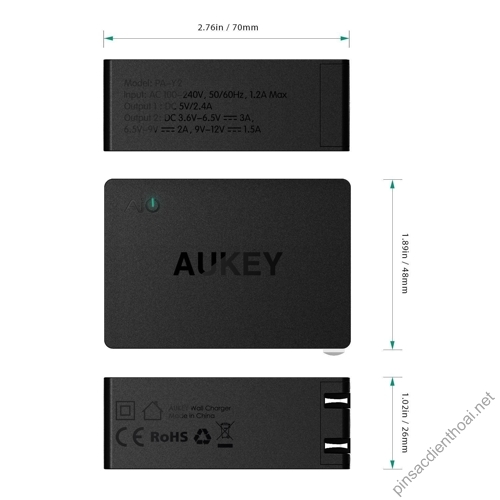 sac-aukey-PA-Y2-USB-C-Quick-Charge-3.0