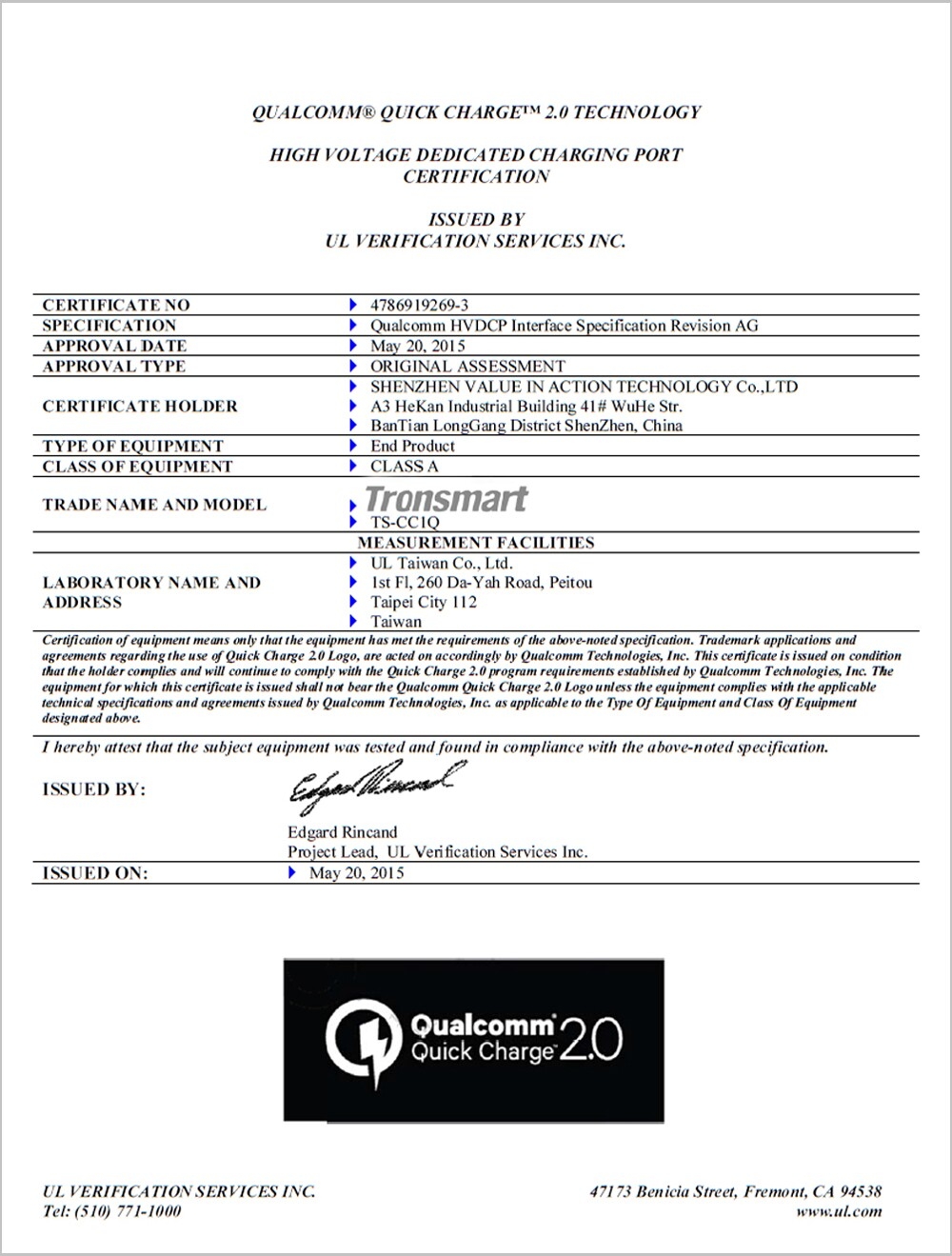 Tronsmart-CC1Q-quick-charge-2-0-Chung-Nhan-Qualcomm