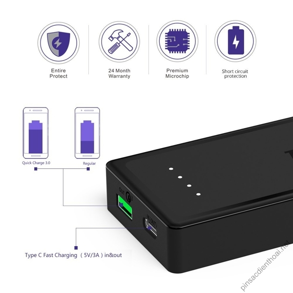 pin-sac-du-phong-Tronsmart-Presto-12000mAh-Quick-Charge 3-0