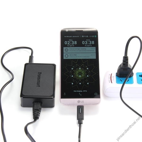 sac-nhanh-5-cong-usb-tronsmart-U5PTA-Quick-Charge-3-0