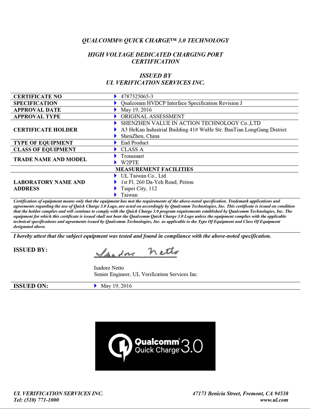 sac-Tronsmart-W2PTE