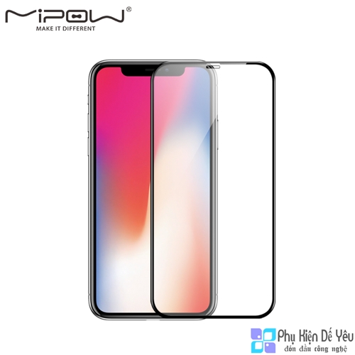 Kính cường lực MiPow Kingbull 3D cho iPhone Xs