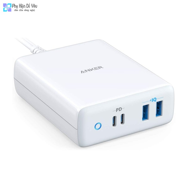 Sạc Anker PowerPort Atom PD 4 - 4 cổng, USB-C PD, 100W