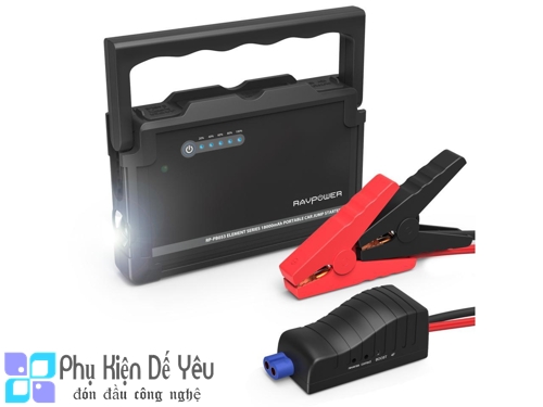 Pin sạc dự phòng Kiêm kích nổ cho ô tô RAVPower RP-PB053 18000mAh