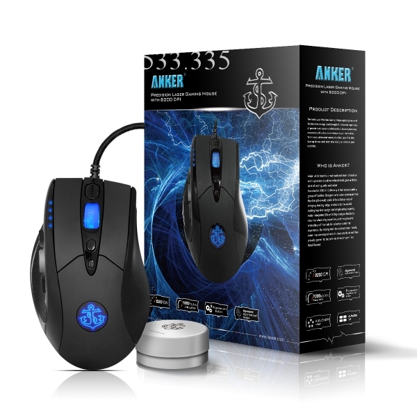 Chuột Laser cho game thủ Anker 8200 DPI