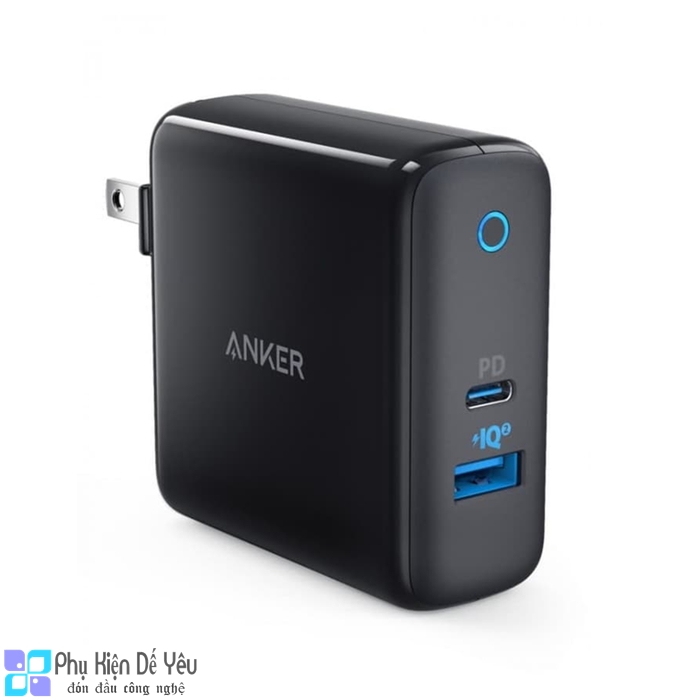 Sạc Anker PowerPort PD+2 - USB-C PD, PowerIQ 2.0, 33W