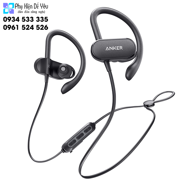 Tai nghe Anker Không dây Soundcore Soundbuds Curve - Black (A3411011)