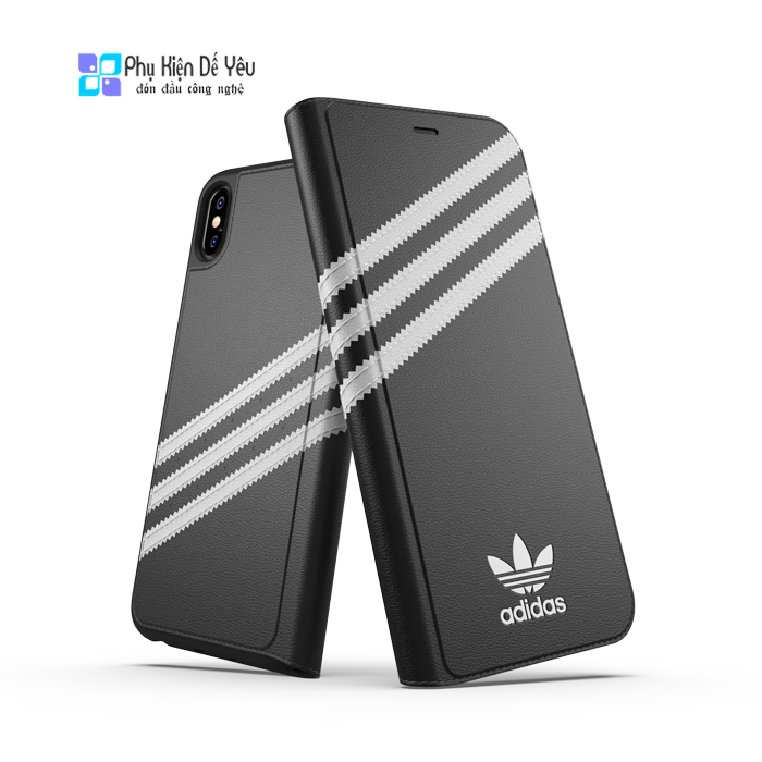 Ốp adidas OR Booklet Case PU FW19 for  iPhone 11 Pro Max  6.5 inch  black/white