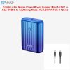 combo-pin-sac-du-phong-mazer-power-boost-supper-mini-10-0v2-10-000mah-cap-usb-c-to-lightning-mazer-alu-dura-tek-ii-12cm - ảnh nhỏ 2