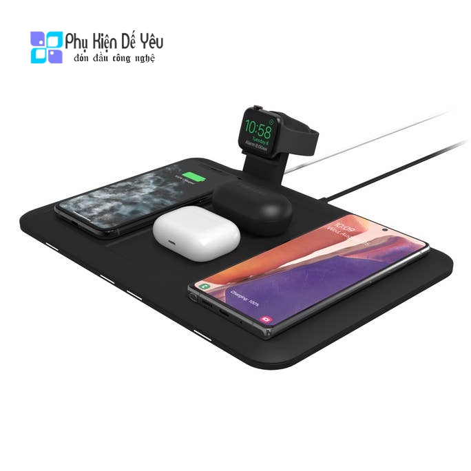 Đế sạc không dây Mophie 4-in-1 wireless charging mat