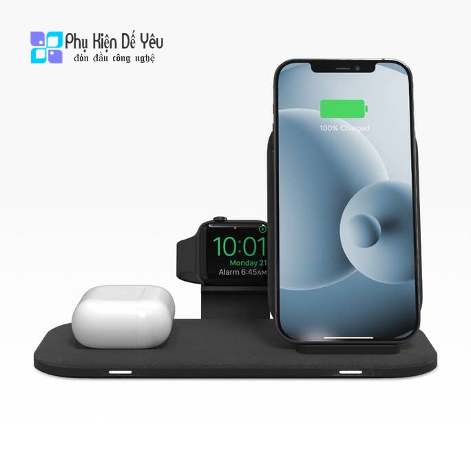 Đế sạc không dây Mophie wireless charging stand+