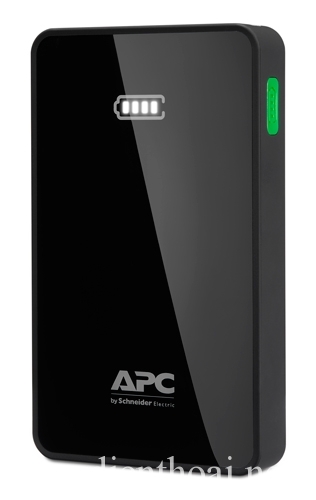 Pin Sạc Dự Phòng APC M10 10.000 mAh: Nhựa Chống Cháy, 2 Cổng Sạc - Màu Đen