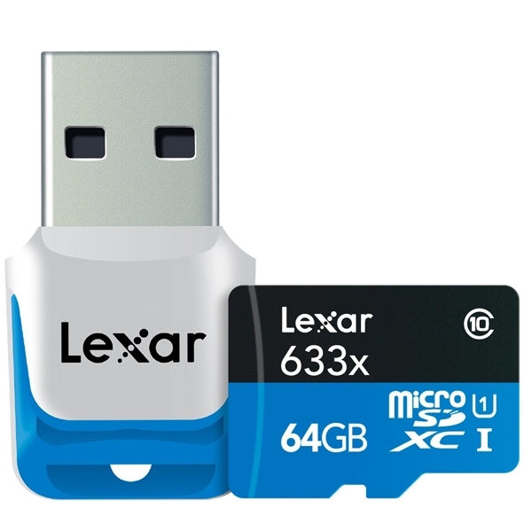 Thẻ nhớ microSDXC Lexar 64GB 633x 95MB/s