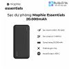 pin-sac-du-phong-mophie-essentials-20-000mah-usb-c-pd - ảnh nhỏ  1