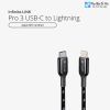 cap-mazer-infinite-link-pro-3-usb-c-to-lightning-0-5m/-1-25m/-2-5m - ảnh nhỏ  1