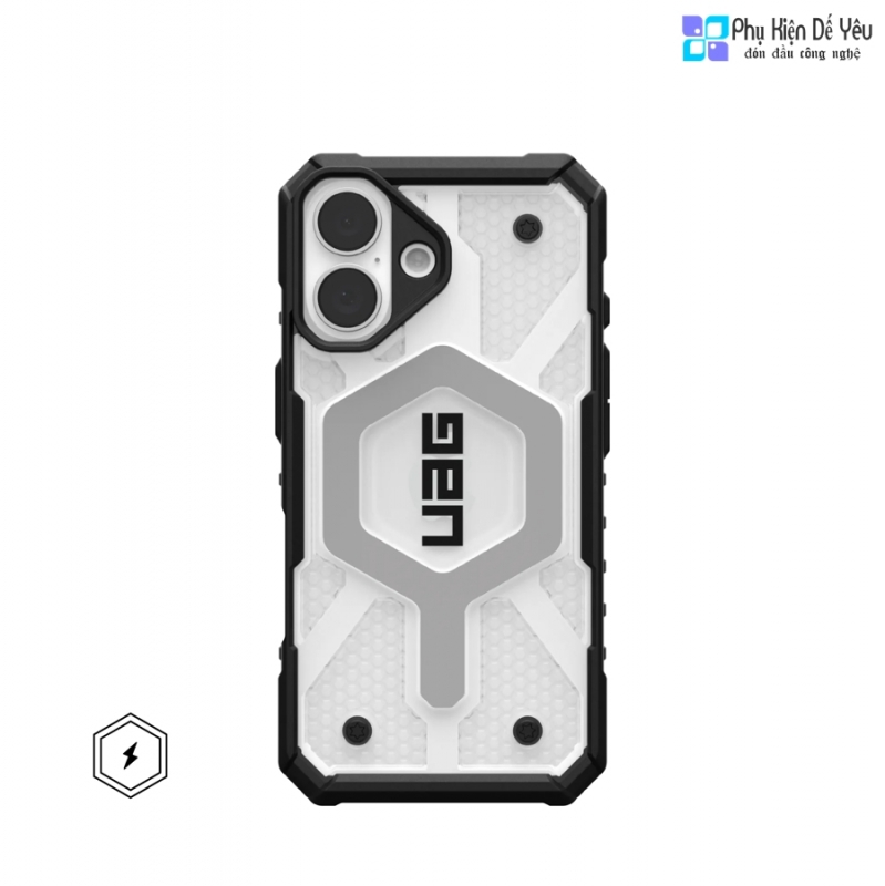 Ốp UAG Pathfinder Clear cho iPhone 16