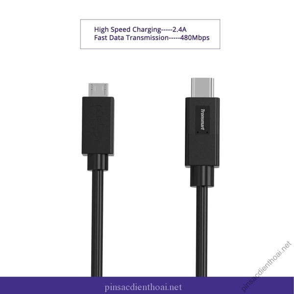 Cáp USB-C to Micro USB 1m Tronsmart CC08