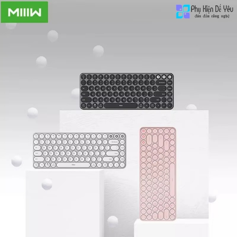 Bàn phím không dây Xiaomi Youpin MIIIW Mini  (85 phím)