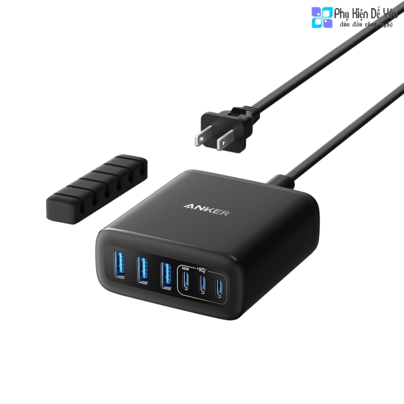 Sạc Anker (112W, 6 cổng) - A2154