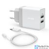 sac-anker-powerport-2-2-cong-24w-kem-cap-micro-usb - ảnh nhỏ 2