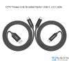 bo-2-loai-cap-usb-c-1m-tronsmart-cpp7-powerlink-braided-nylon - ảnh nhỏ 2