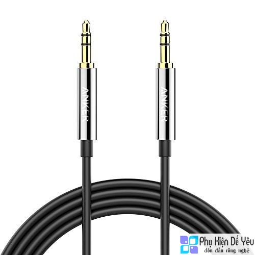 Cáp âm thanh 3.5mm Anker SoundLine 2.4m