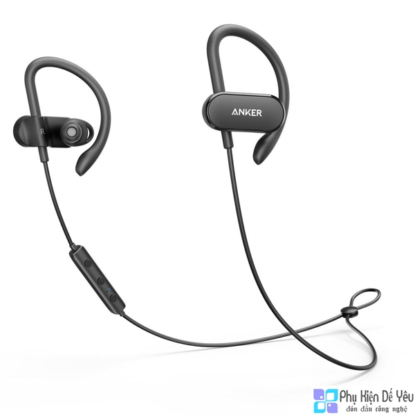 Tai nghe Blueetooth Anker SoundBuds Curve - Chống nước