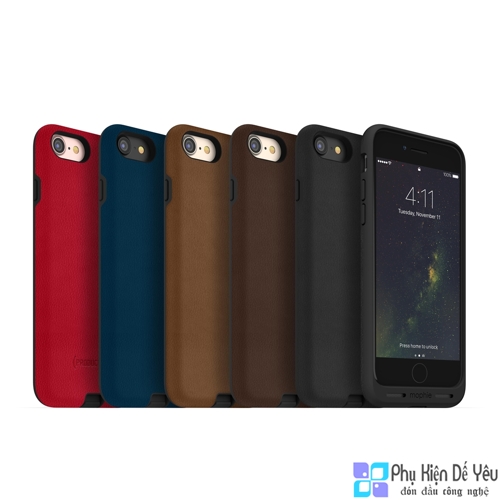 Ốp lưng tích hợp sạc không dây mophie charge force case cho iPhone 7