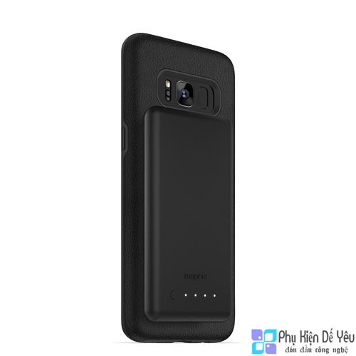 Bộ ốp lưng sạc không dây mophie charge force case và pin dự phòng không dây powerstation mini cho SAMSUNG Galaxy S8